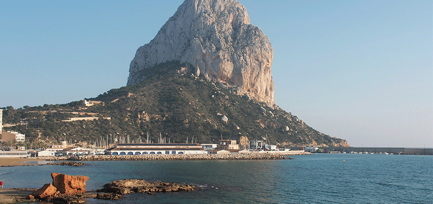 cycling in calpe