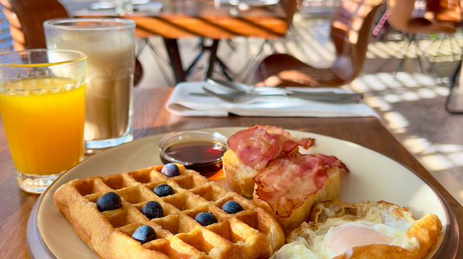 Desayunos en The Cookbook Hotel